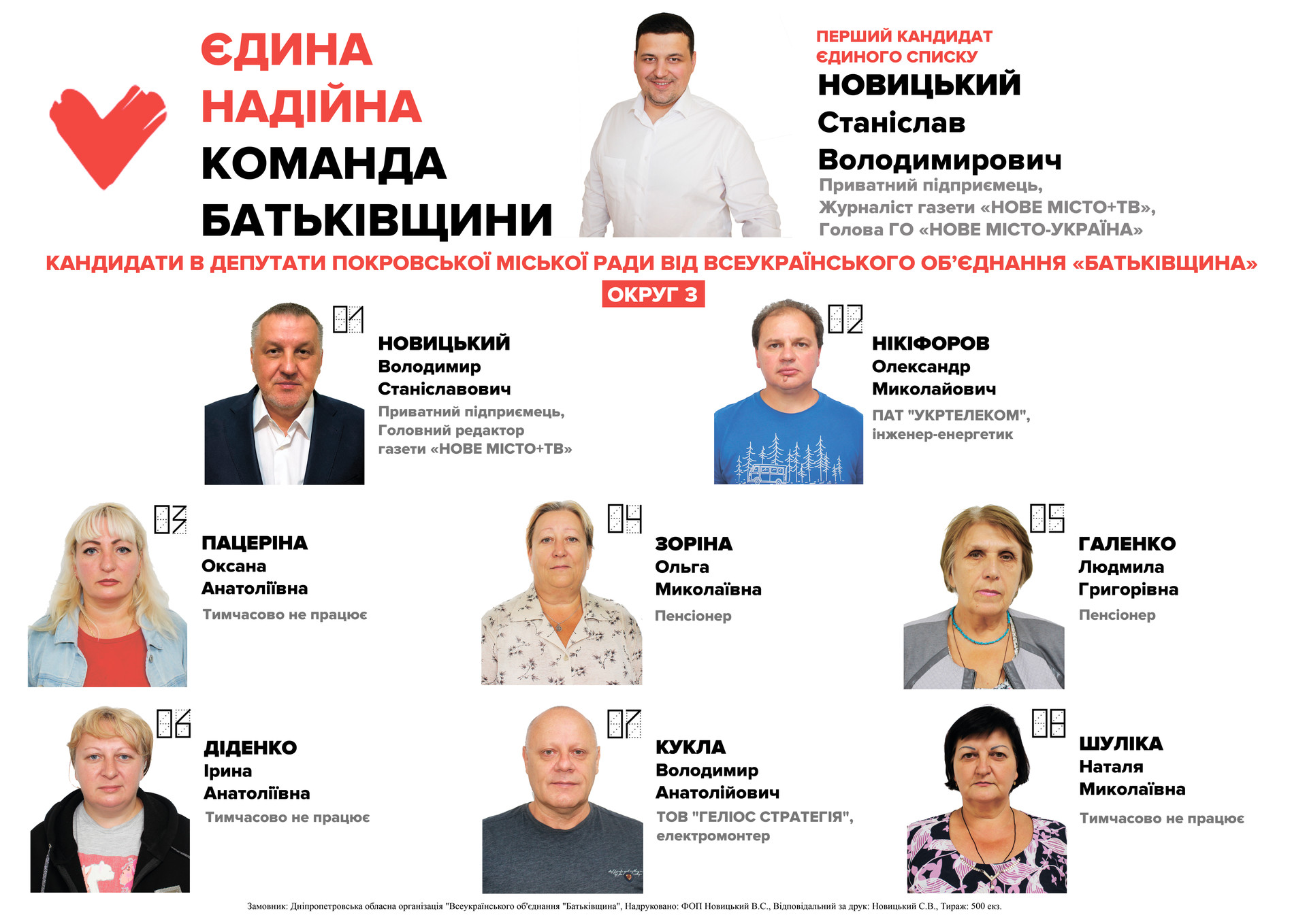 знайомтесь: кандидати у депутати покровської міської ради від всеукраїнського обєднання батьківщина - зображення 3 знайомтесь: кандидати у депутати покровської міської ради від всеукраїнського обєднання батьківщина - зображення 3